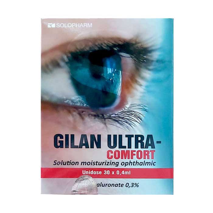 Dung dịch nhỏ mắt Gilan Ultra Comfort, Hộp 30 tuýp