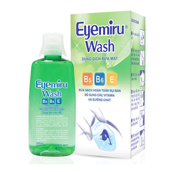 Dung dịch rửa mắt Eyemiru Wash 500ml