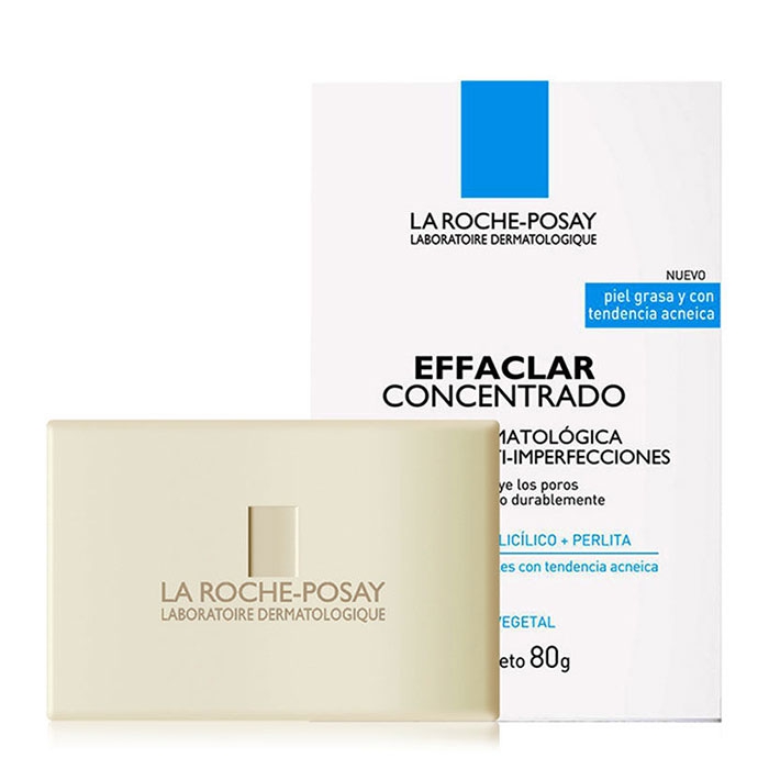 Thanh rửa mặt và làm sạch toàn thân ngăn ngừa mụn cho da dầu nhạy cảm La Roche-Posay Effaclar Purifying Bar 80g