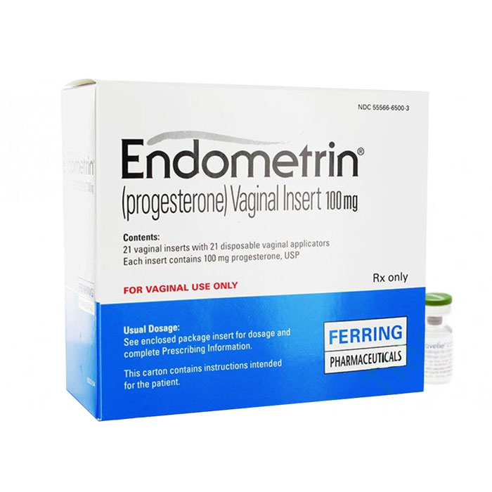 Thuốc Endometrin 100mg, Hộp 21 viên