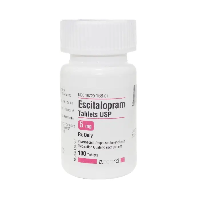 Escitalopram 5mg Accord chai 1000 viên - Thuốc trầm cảm