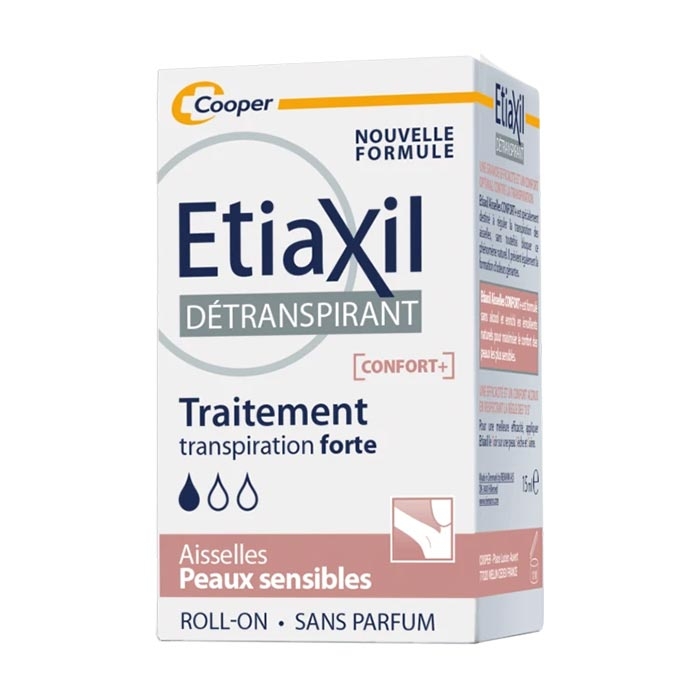 Etiaxil Detranspirant Peaux Confort + Aisselles Cooper 15ml - Lăn khử mùi cho da siêu nhạy cảm