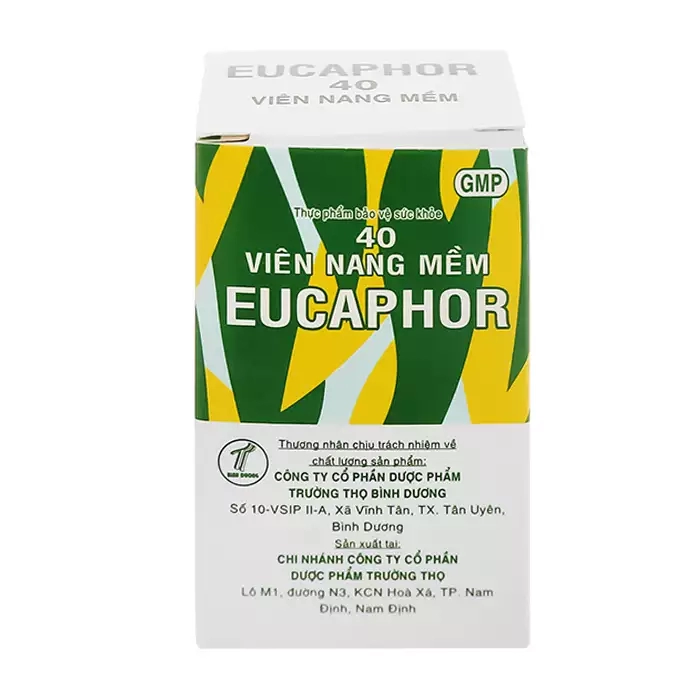 Eucaphor Trường Thọ 40 viên - Hỗ trợ giảm ho, đau rát họng