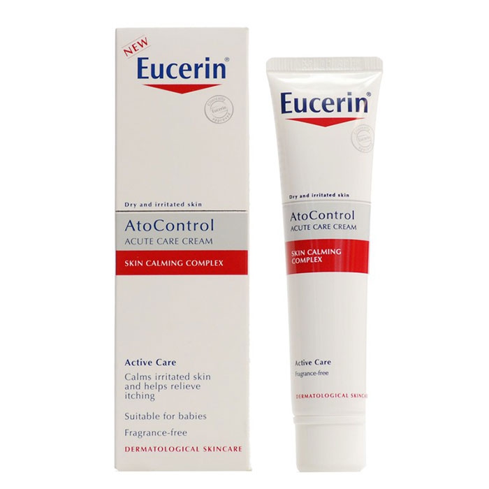 Kem dưỡng da, giảm kích ứng Eucerin Atocontrol Acute Care Cream 40ml
