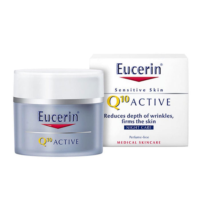 Kem dưỡng ngăn ngừa lão hóa ban đêm Eucerin Q10 Acive Night Cream 50ml