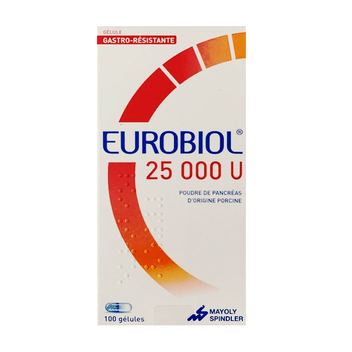 Eurobiol 25000U Mayoly 100 viên