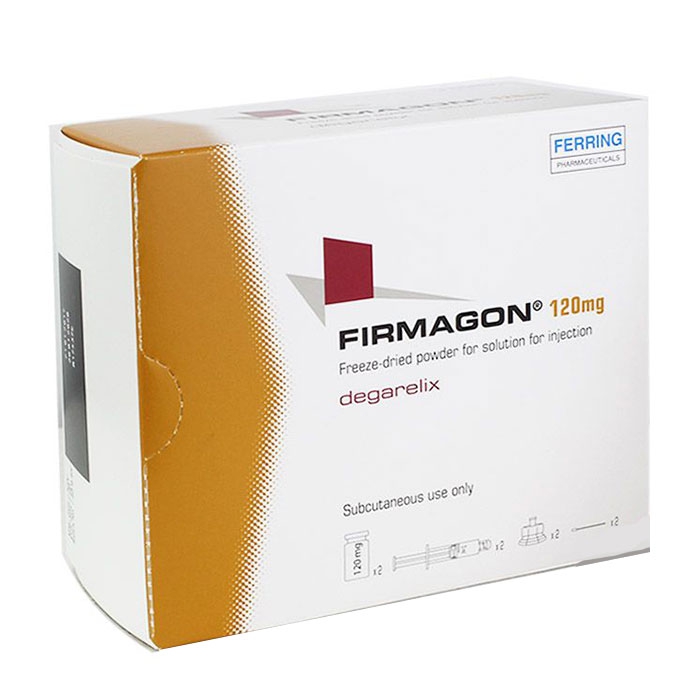 Thuốc Firmagon 120mg, Hộp 2 lọ + 2 bơm tiêm