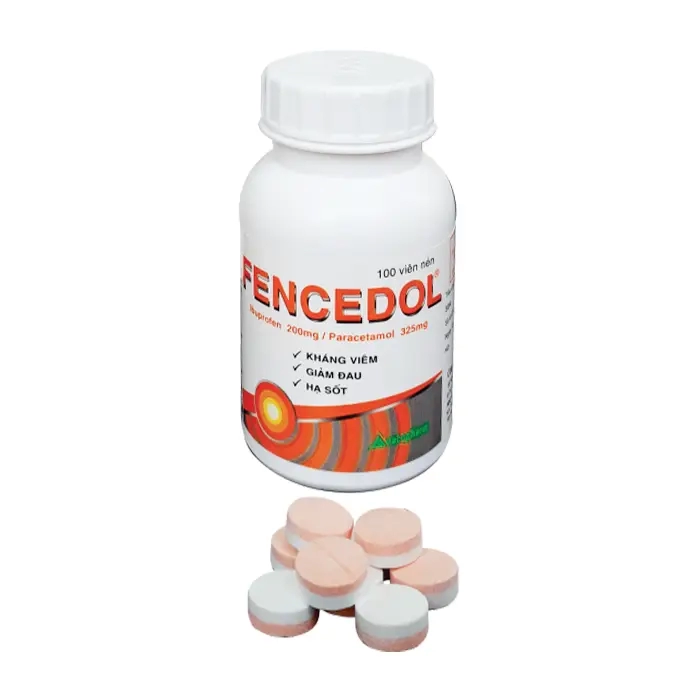 Fencedol Vacopharm 100 viên – Thuốc giảm đau hạ sốt
