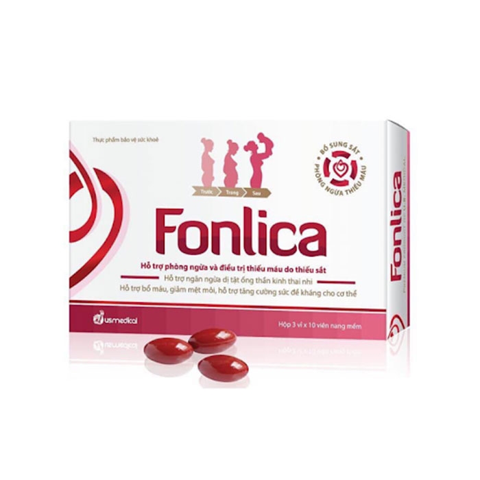 Fonlica giúp bổ sung vitamin và khoáng chất cần thiết cho mẹ