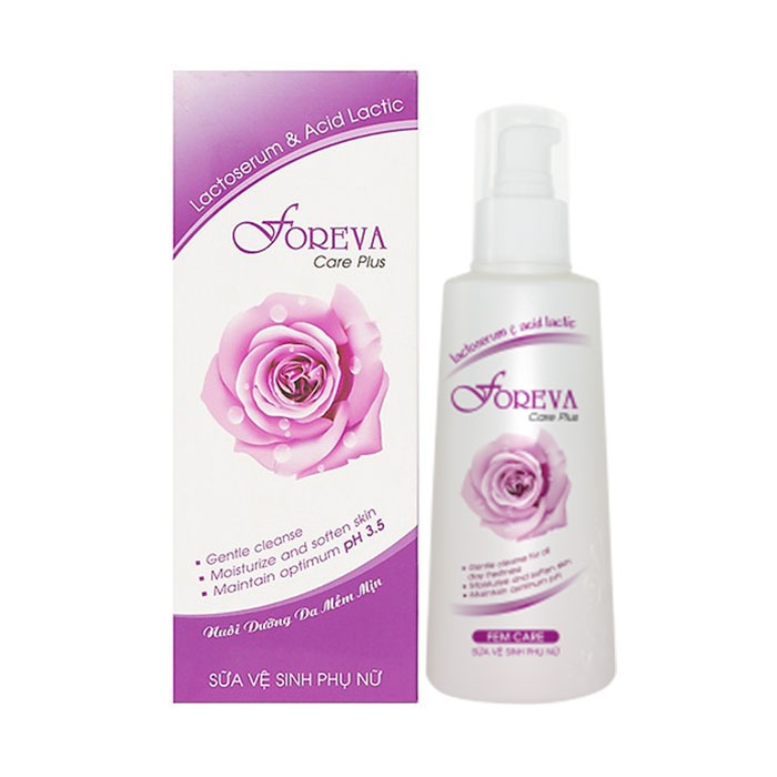 Dung dịch vệ sinh phụ nữ Foreva Care plus, Hộp 80ml