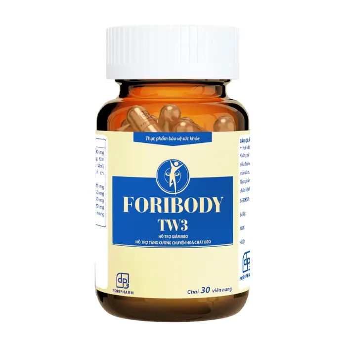 Foribody TW3 Foripharm 30 viên - Hỗ trợ giảm béo