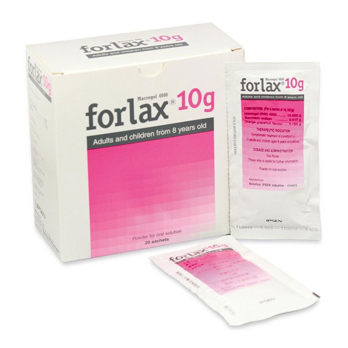 Thuốc tiêu hóa Forlax 10g, 20 gói