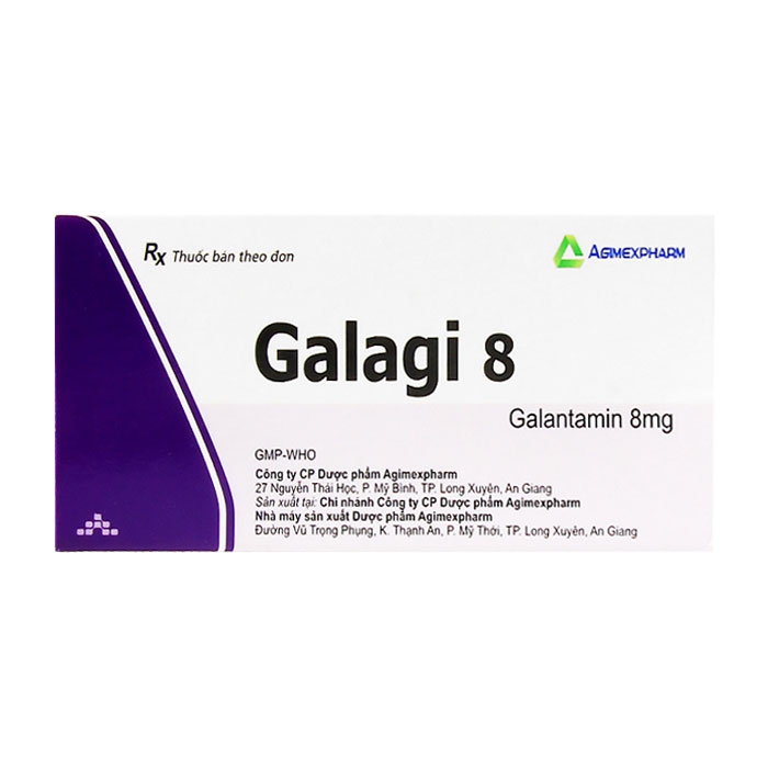 Galagi 8 Agimexpharm 6 vỉ x 10 viên