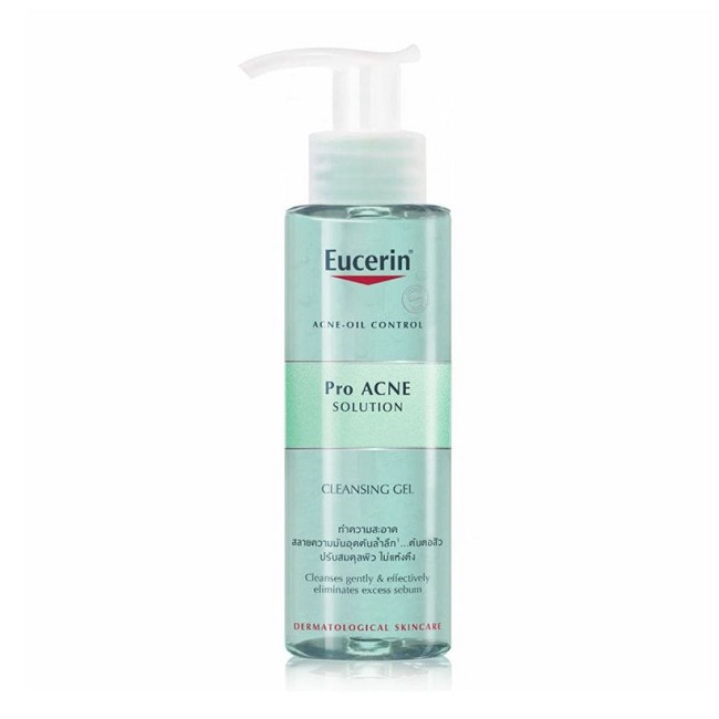 Gel Rửa Mặt Da Mụn Eucerin Pro ACNE Solution Cleansing Gel (200 ml)