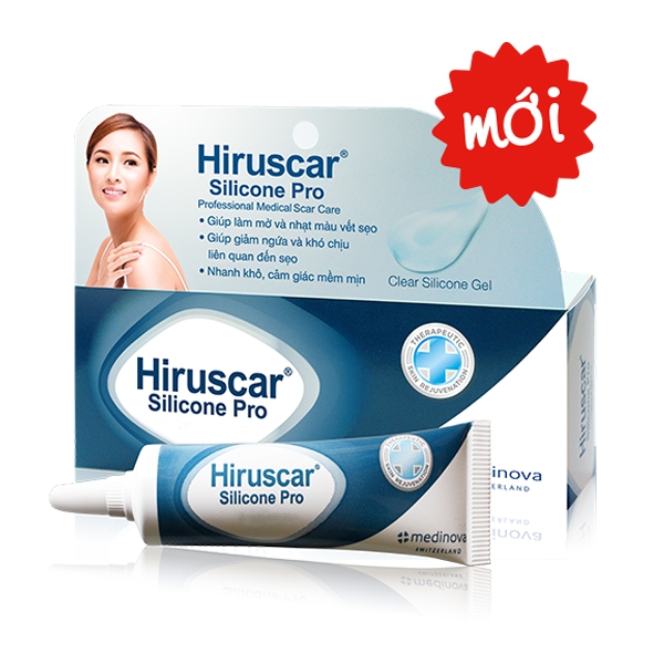 Gel trị sẹo Hiruscar Silicone Pro (4g)