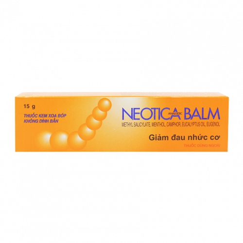 Thuốc dùng ngoài Neotica Balm 15g