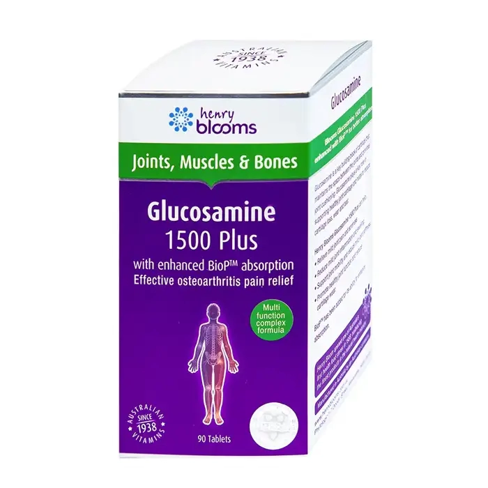 Glucosamine 1500 Plus Henry Blooms 90 viên - Bổ sụn khớp