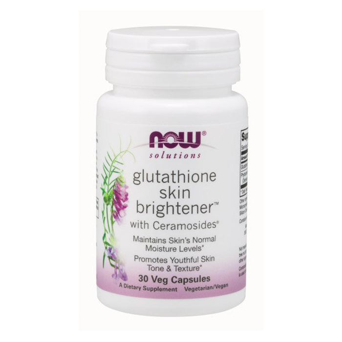 Glutathione Skin Brightener Now 30 viên - Viên uống trắng da