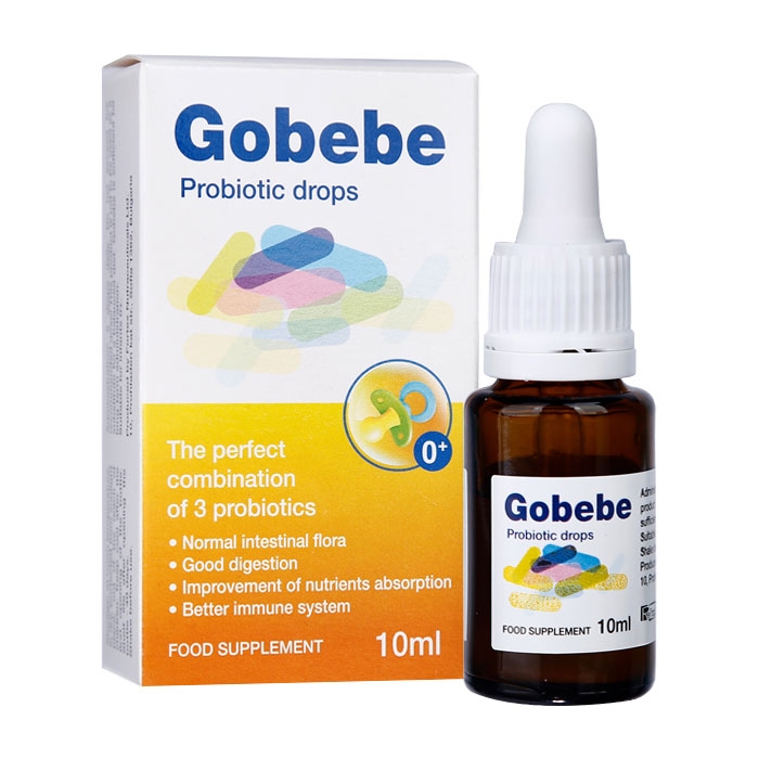 Gobebe Probiotic 0+ Fortex 10ml - Men vi sinh cho trẻ