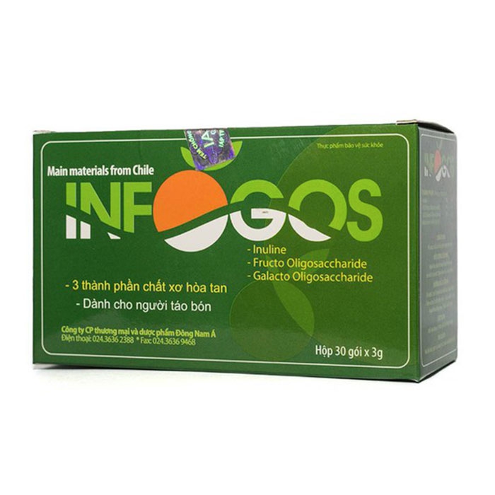 Gói bổ sung chất xơ Infogos 30 gói x 3g