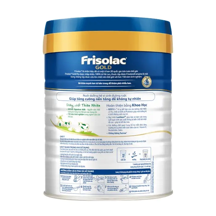 Gold Pro 3 Frisolac 800g - Hỗ trợ miễn dịch, tăng trưởng