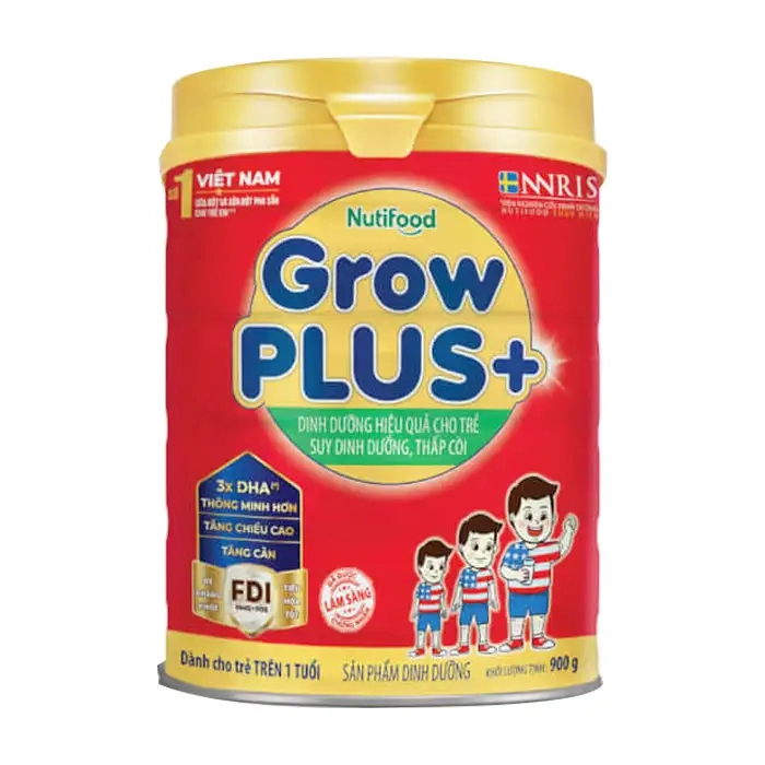 Grow Plus + Nutifood 400g - Sữa suy dinh dưỡng thấp còi cho trẻ