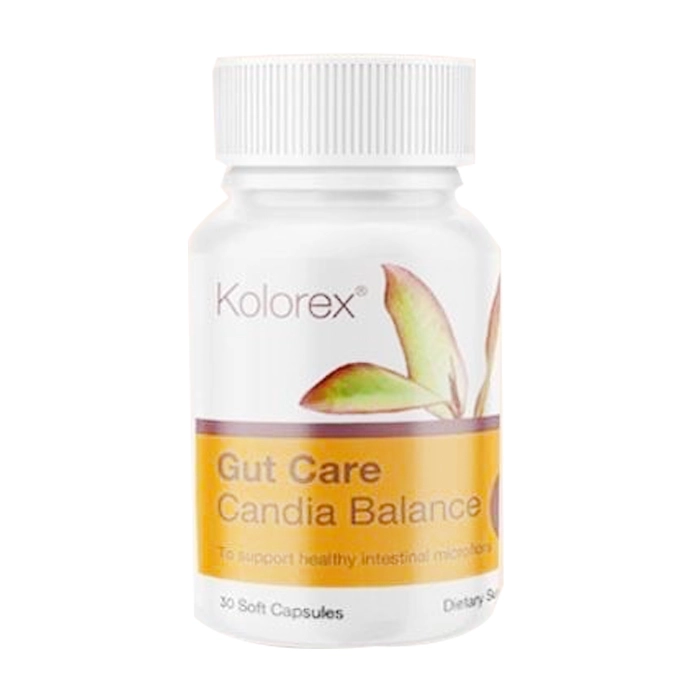 Gut Care Candia Balance Kolorex 30 viên - Viên uống ngừa nấm Candida