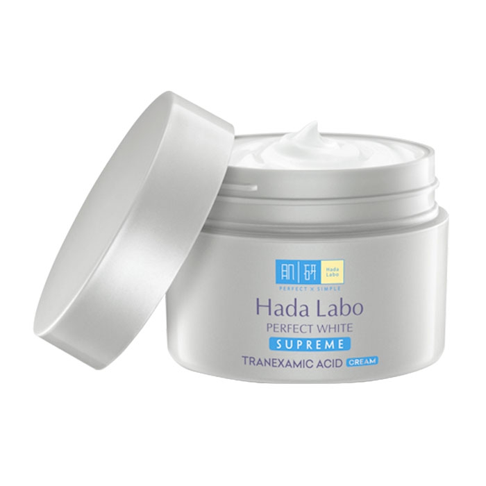 Hada Labo Perfect White Supreme Cream Rohto Mentholatum 50g - Kem dưỡng trắng toàn diện