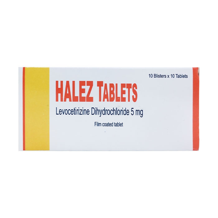 Halez Tablets 5mg Akums 10 vỉ x 10 viên