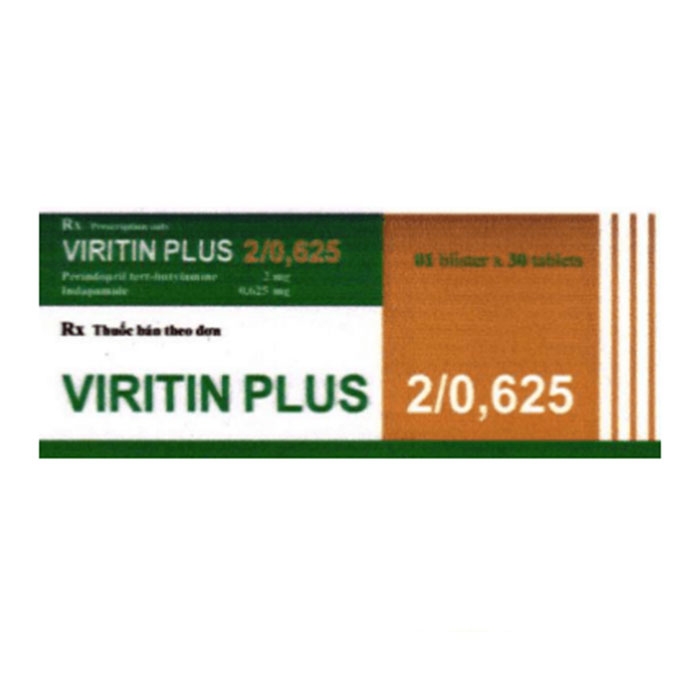 Hasan Viritin Plus 2mg/0.625mg, Hộp 150 viên