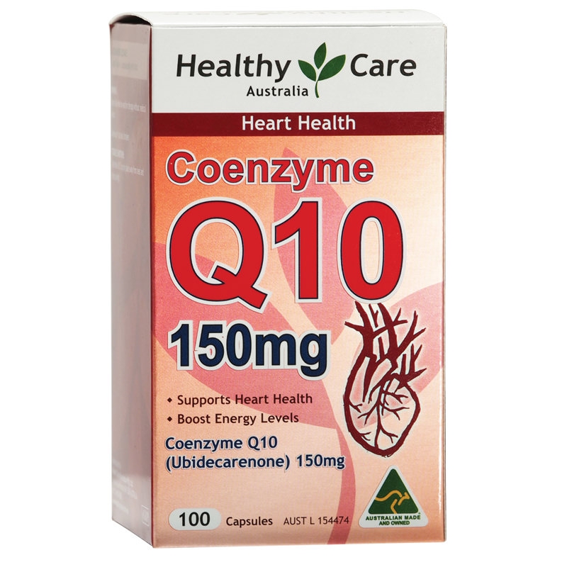 Healthy Care CoEnzyme Q10 150mg, Chai 100 viên