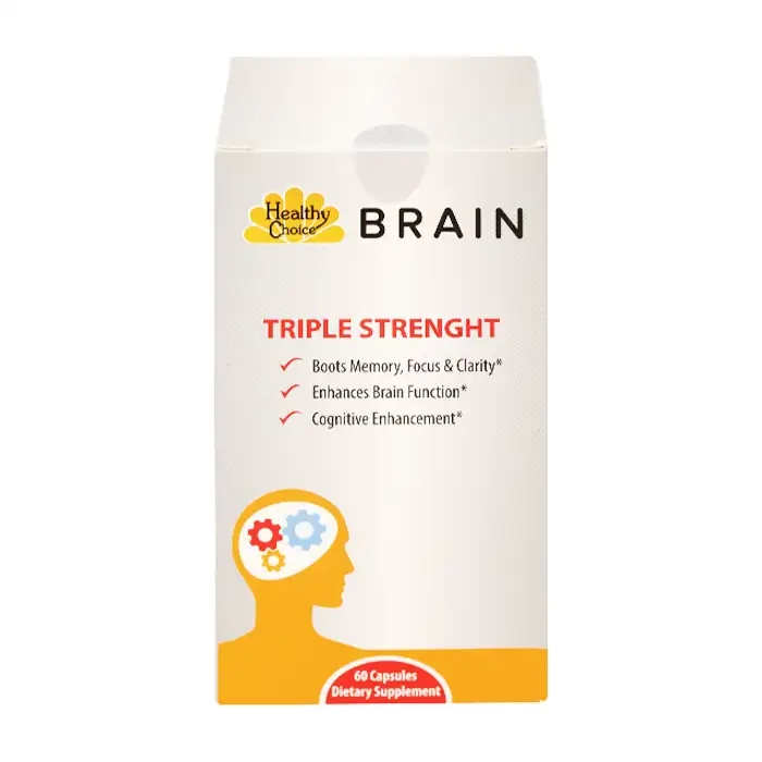Healthy Choice Brain Nature Gift 60 viên - Viên uống tăng cường tuần hoàn não
