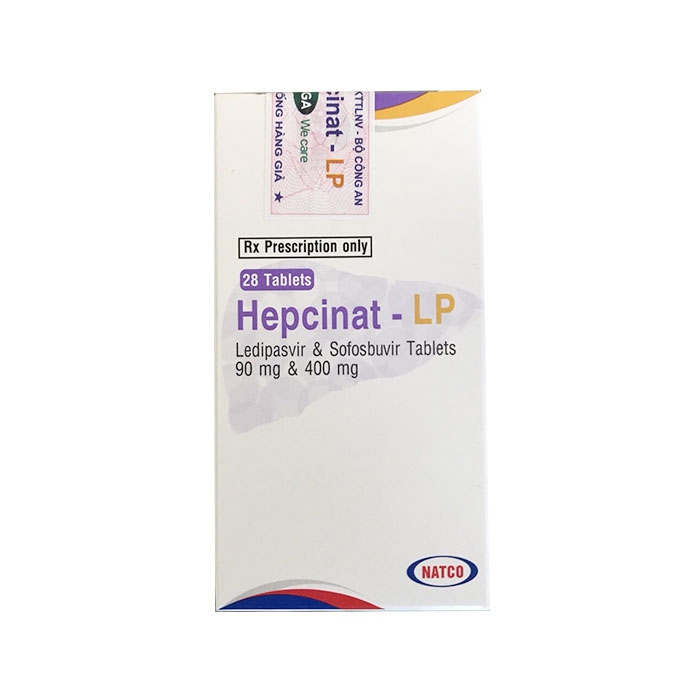 Hepcinat LP 90mg/400mg Natco, Hộp 28 viên ( VN3-101-18 )