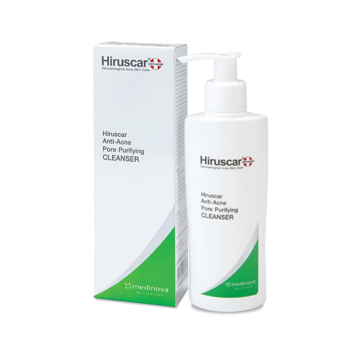 Sữa rửa mặt ngăn ngừa mụn Hiruscar Anti-Acne Pore Purifying Cleanser 100ml