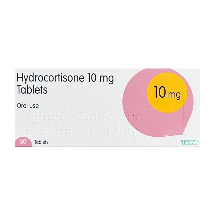 Hydrocortisone 10mg Teva 3 vỉ x 10 viên