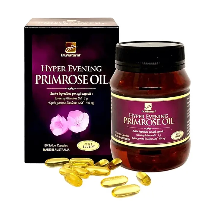 Hyper Evening Primrose Oil Dr.Natural 180 viên – Tăng cường sinh lý nữ