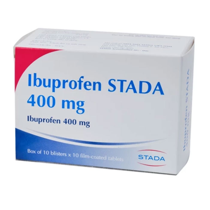 Ibuprofen Stada 400 mg 10 vỉ x 10 viên