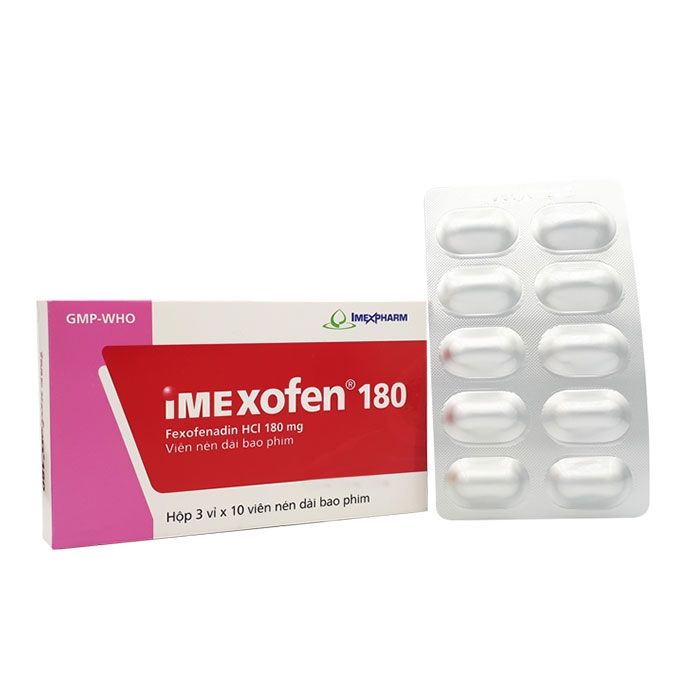 Thuốc Imexpharm Imexofen 180mg, Hộp 30 viên