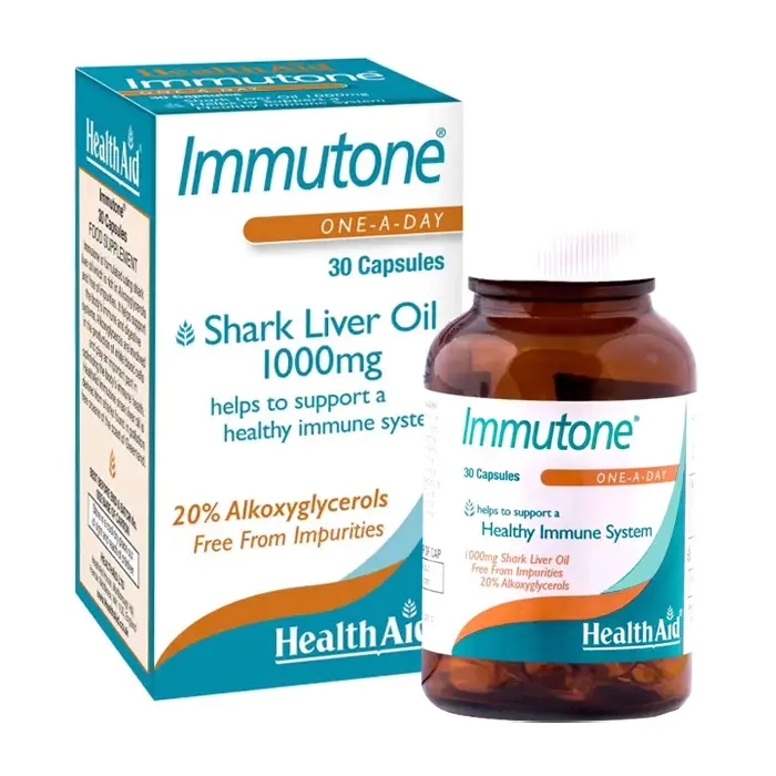 Immutone Healthaid 30 viên - Viên dầu gan cá mập