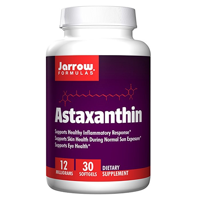 Jarrow Formulas Astaxanthin, Supports Eye Health, 12 mg, 30 Softgels