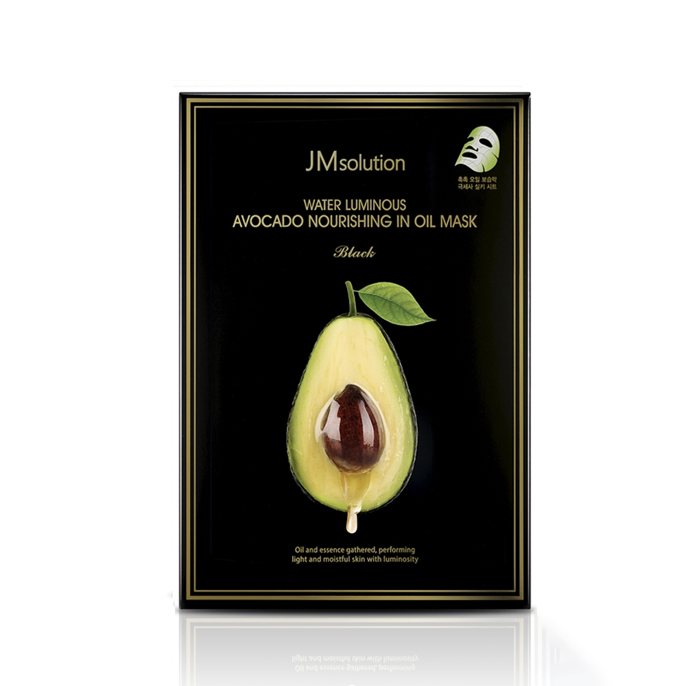 Mặt nạ bơ JM Solution Water Luminous Avocado Nourishing In Oil Mask (Hộp 10 miếng 30ml)