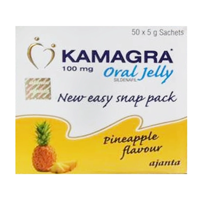 Kamagra Oral Jelly 100mg Ajanta 50 gói x 5g - Giúp tăng cường sinh