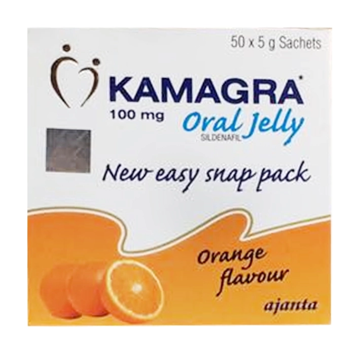 Kamagra Oral Jelly 100mg Ajanta 50 gói x 5g - Giúp tăng cường sinh lý nam