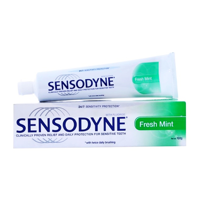 Kem Đánh Răng Sensodyne Fresh Mint (100g)