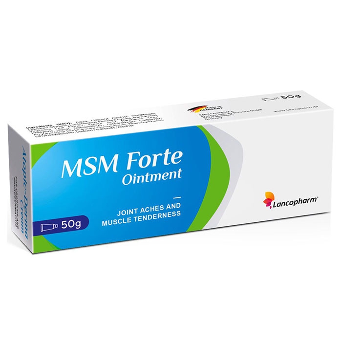 Kem giảm đau nhức khớp MSM Forte Ointment 50g Lancopharm