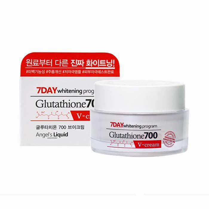 Kem trắng da 7day Whitening Program Glutathione 700 V-cream 50g