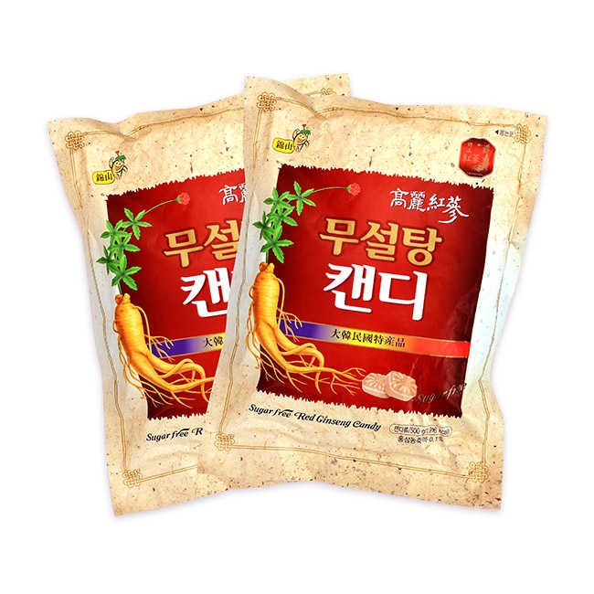 Kẹo sâm Sugar Free Red Gingsseng Candy 500g Hàn Quốc