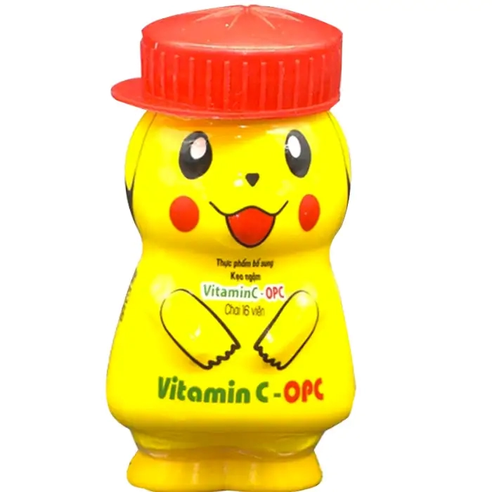 Kẹo Ngậm Vitamin C OPC, Chai 16 viên
