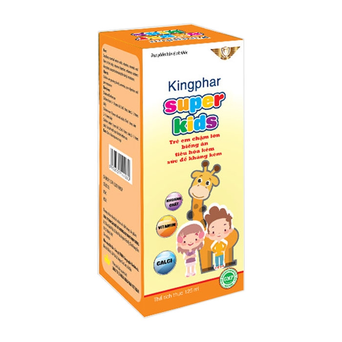 Kingphar Kid 125ml giúp bé yêu lớn nhanh mỗi ngày