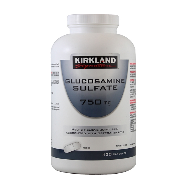 Kirkland Signature Glucosamine Sulfate 750mg | Chai  420 capsules